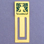 Yoga Meditation Engraved Bookmark
