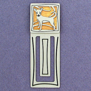 Chihuahua Dog Engraved Bookmark