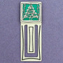 Christmas Tree Engraved Bookmark