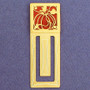 Pumpkin Engraved Bookmark