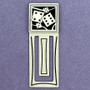 Dice Engraved Bookmark