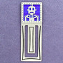 Robot Engraved Bookmark