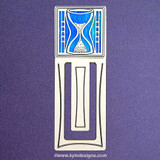 Hourglass Engraved Bookmark