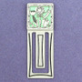 Vegetable Metal Bookmark - Engraved