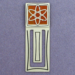 Atomic Engraved Bookmark