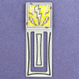 Lightning Bolt Engraved Bookmark
