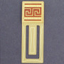 Greek Engraved Bookmark
