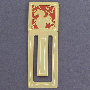 Squirrel Engraved Bookmark