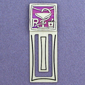 Pharmacy Engraved Bookmark