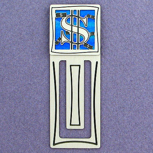 American Currency Engraved Bookmark
