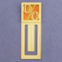 Percent Sign Engraved Bookmark