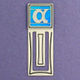 Alpha Engraved Bookmark