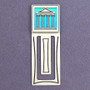 Ancient Building Engraved Bookmark