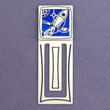 Rocket Engraved Bookmark