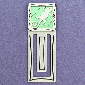 Lizard Engraved Bookmark