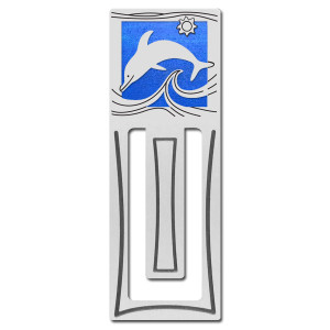 Dolphin Engraved Bookmark