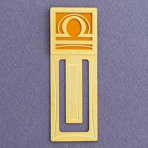 Libra Engraved Bookmarks