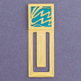 Aquarius Engraved Bookmark