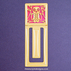 Owl Engraved Bookmark