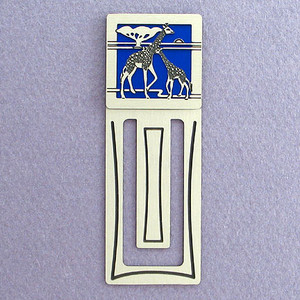 Giraffe Engraved Bookmarks