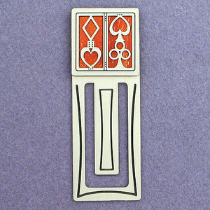 Poker Engraved Bookmark