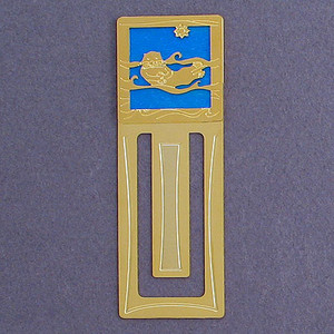 Sea Otter Engraved Bookmarks