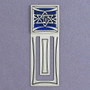 Jewish Star Engraved Bookmark