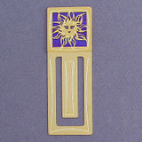Sun Engraved Bookmark