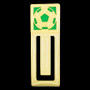 Soccer Engraved Bookmark