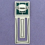 Football Engraved Bookmark