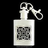 Celtic Knot Key Chain Flask