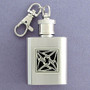 Spinning Vortexes Key Chain Flask