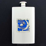 Moon and Stars Stainless Steel Flasks 4 Oz.