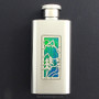 Mountain Flask in 2 Oz Mirror Finish Stainless Steel