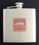 Pig drinking flask is engravable.
