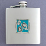 Stainless Steel Personal Trainer Flask 6 Oz. Polished