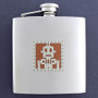 6 Oz Drinking Flasks with Androids