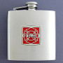Firefighter Gift - 6 Oz Drinking Flask
