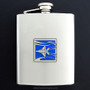 F-15 Jet Fighter Flasks in 8 Oz. Stainless Steel