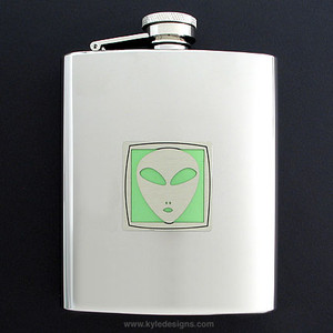 Paranormal Flasks in 8 Oz. Stainless Steel