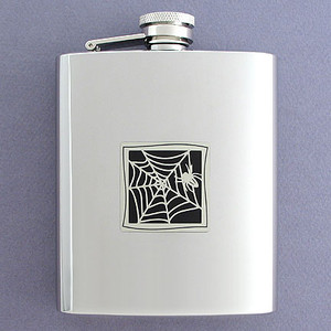 Spider Flask 8 Oz. Stainless Steel