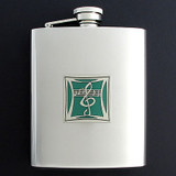 Music Theory Flasks 8 Oz. Stainless Steel
