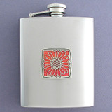 Flower Flasks 8 Oz. Stainless Steel