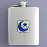 Crescent Flasks 8 Oz. Stainless Steel