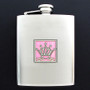 Roytal Princess Crown Flask Holds 8 Ounces