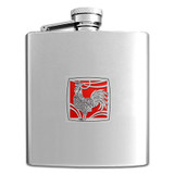 Rooster Flasks 8 Oz. Stainless Steel