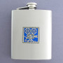 Stainless Steel Movie Projector Flask 8 Oz. Mirror Finish