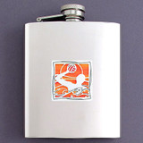 Water Polo Flask 8 Oz. Stainless Steel