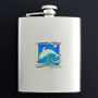 Dolphin Flasks in 8 Oz. Stainless Steel