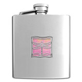 tiao9143 fiaschetta，Fiaschetta in Acciaio Inossidabile Stainless Steel Hip Flask 7 Oz Sewing Tattoo Full Printed Personalised Funny Bottle 